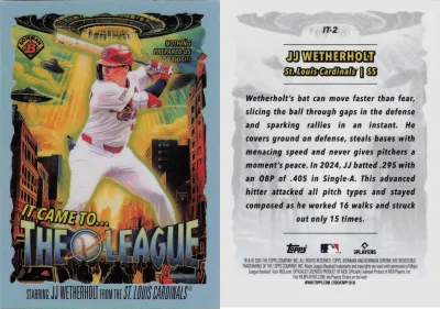 JJ Wetherholt 2025 Topps Bowman Chrome