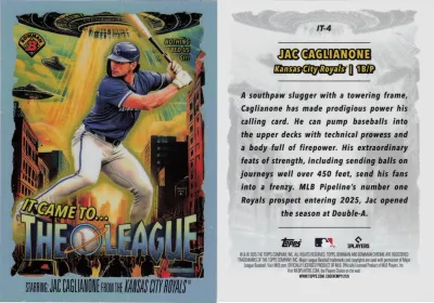 Jac Caglianone 2025 Topps Bowman Chrome