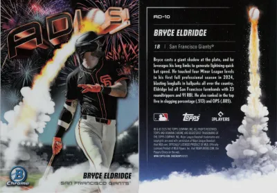 Bryce Eldridge 2025 Topps Bowman Chrome