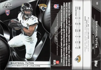 Bhayshul Tuten 2025 Topps Chrome Black