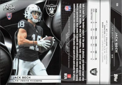 Jack Bech 2025 Topps Chrome Black
