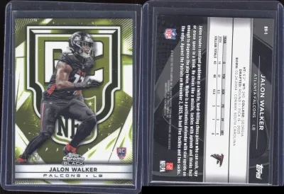 Jalon Walker 2025 Topps Chrome Black