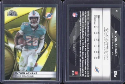 De'Von Achane card