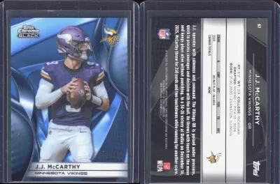 J.J. McCarthy card