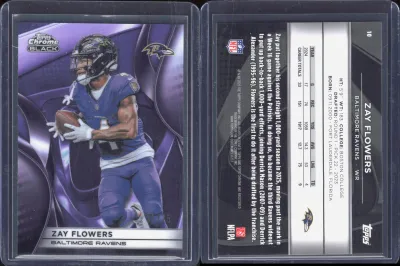 Zay Flowers card