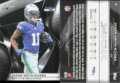 Jaxon Smith-Njigba 2025 Topps Chrome Black