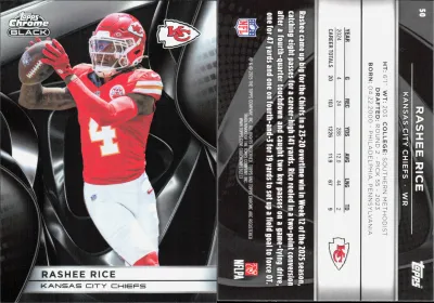 Rashee Rice card