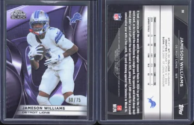 Jameson Williams card