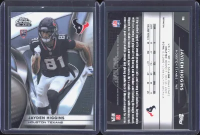 Jayden Higgins card