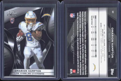 Omarion Hampton 2024 Topps Chrome Black