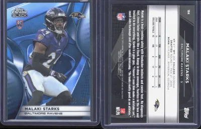 Malaki Starks card