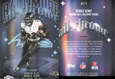 Derrick Henry 2025 Topps Chrome