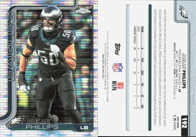 Jaelan Phillips — 2025 Topps Chrome Pulsar Refractor