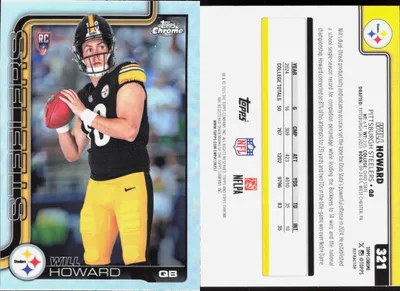 Will Howard 2025 Topps Chrome