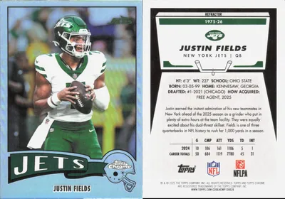 Justin Fields card