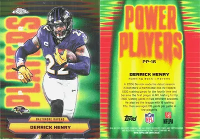 Derrick Henry 2025 Topps Chrome