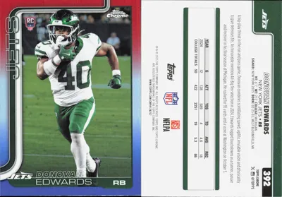 Donovan Edwards card