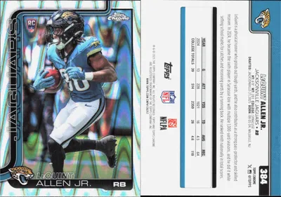 Lequint Allen Jr. — 2025 Topps Chrome RayWave Refractor