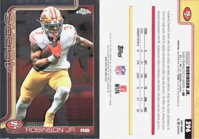 Brian Robinson Jr. 2025 Topps Chrome