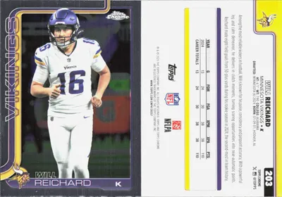 Will Reichard card