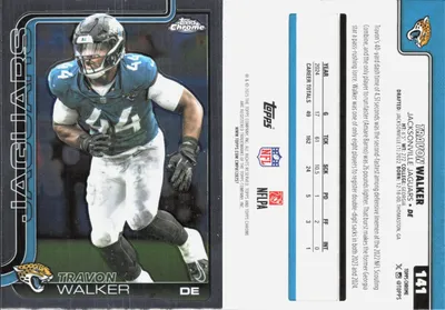 Travon Walker card