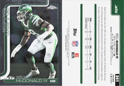 Will McDonald IV card