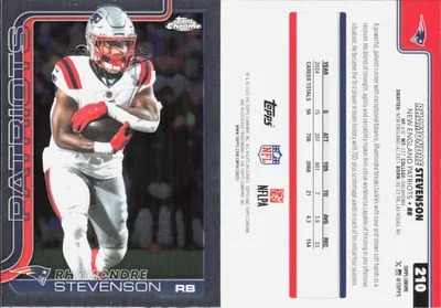 Rhamondre Stevenson 2025 Topps Chrome