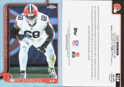 Cam Robinson — 2025 Topps Chrome Refractor