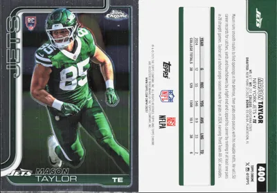 Mason Taylor 2025 Topps Chrome