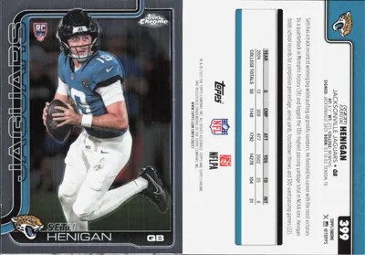 Seth Henigan — 2025 Topps Chrome