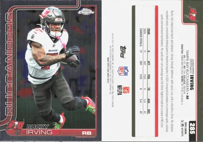 Bucky Irving 2025 Topps Chrome