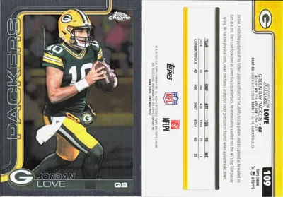 Jordan Love 2025 Topps Chrome