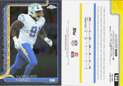 Da'Shawn Hand — 2025 Topps Chrome