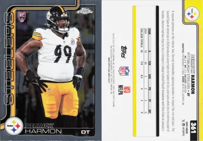 Derrick Harmon 2025 Topps Chrome