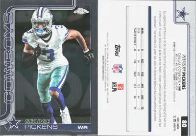 George Pickens 2025 Topps Chrome