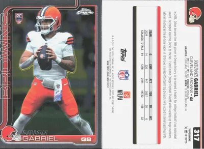 Dillon Gabriel 2025 Topps Chrome