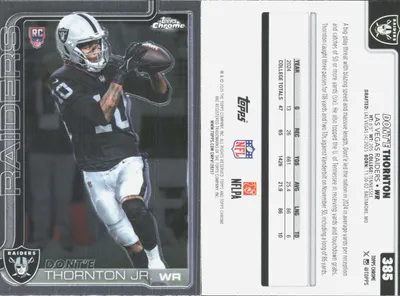 Donte Thornton Jr. 2025 Topps Chrome