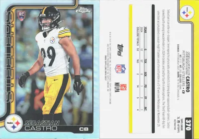 Sebastian Castro — 2025 Topps Chrome Refractor