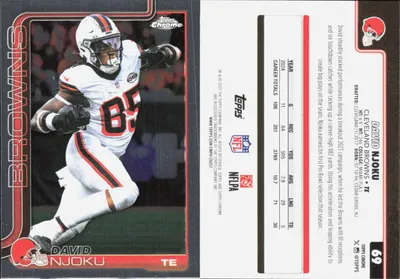 David Njoku 2025 Topps Chrome