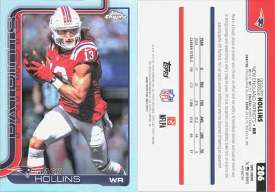 Mack Hollins — 2025 Topps Chrome Refractor