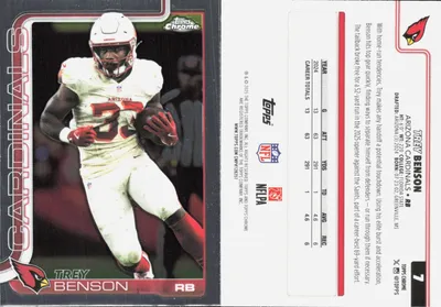 Trey Benson card