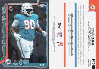 Kenneth Grant 2025 Topps Chrome