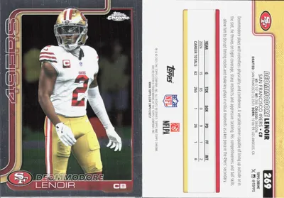 Deommodore Lenoir 2025 Topps Chrome