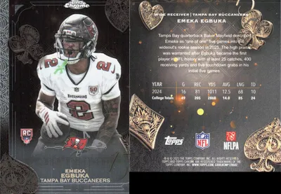 Emeka Egbuka 2025 Topps Chrome