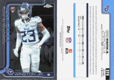 Kevin Winston Jr. 2025 Topps Chrome