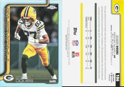 Romeo Doubs — 2025 Topps Chrome Refractor