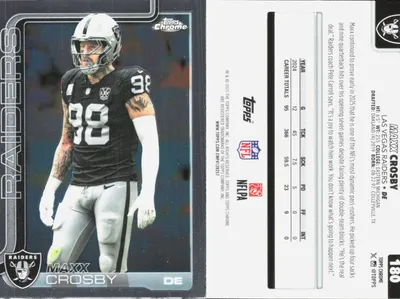 Maxx Crosby 2025 Topps Chrome
