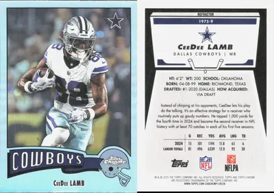CeeDee Lamb 2025 Topps Chrome