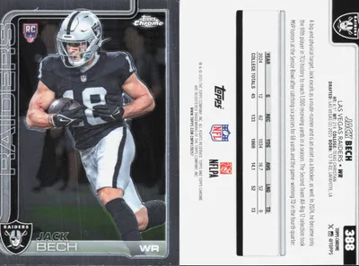 Jack Bech 2025 Topps Chrome