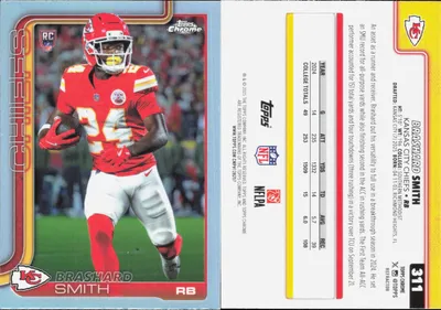 Brashard Smith — 2025 Topps Chrome Refractor